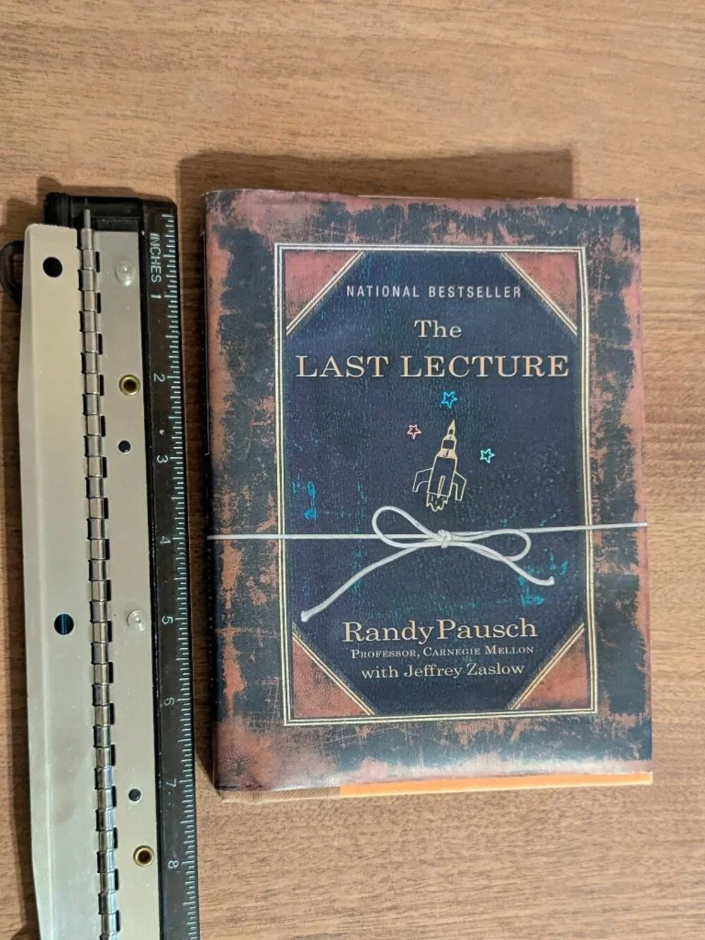 The Last Lecture by Randy Pausch but misfortune this